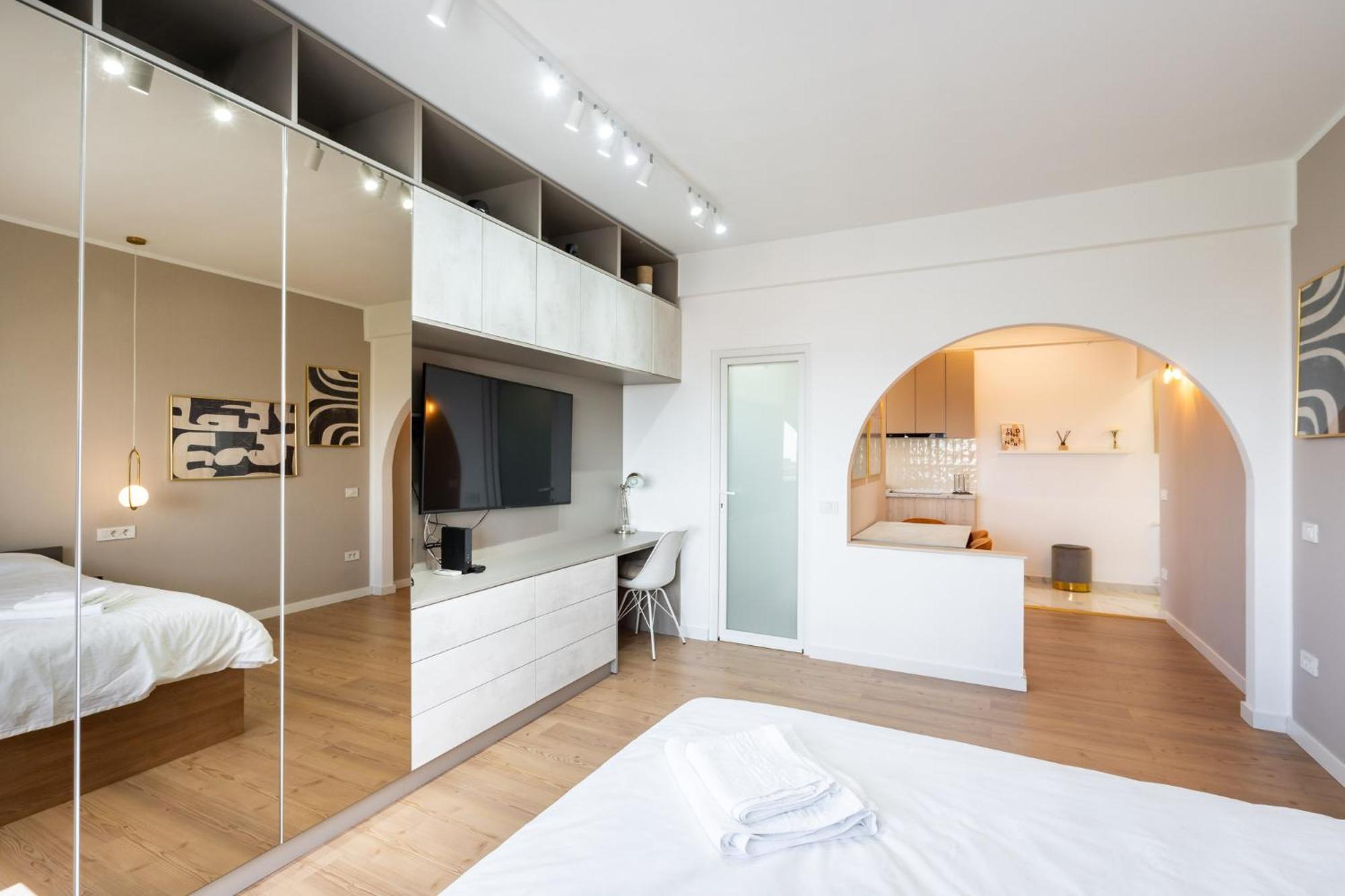 Sunset - Luxury Studio On Calea Victoriei Bucareste Exterior foto